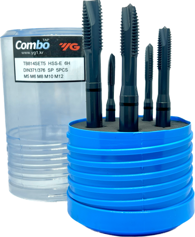 YG-1 ​HSS-E Combo Gun/Spiral-Point Tap Set