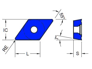 YG-1 DCGT (10pck) (For Aluminium)