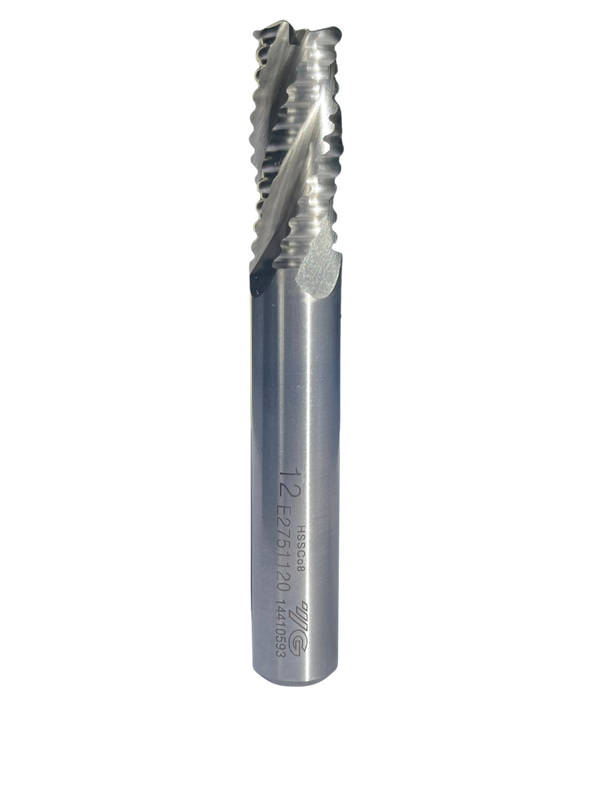 YG-1 HSSCo8 4/8 Flute Roughing Short Slotted Shank