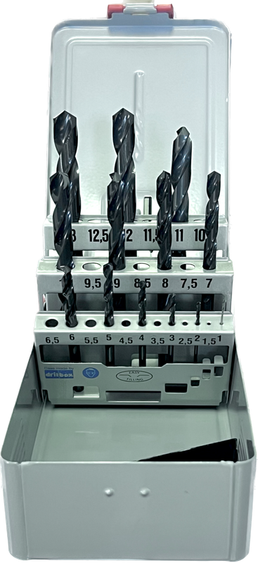 YG-1 HSS(M2) Jobber Drill Set (13pc) 1 to 13mm (1mm Inc)