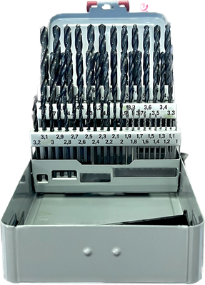YG-1 HSS(M2) Jobber Drill Set (51pc) 1.0 to 6.0mm (0.1mm Inc)