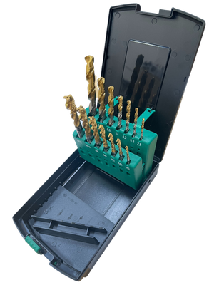 YG-1 HSS-E Combo Gold Spiral Flute Tap &amp; Gold-P Drill Set