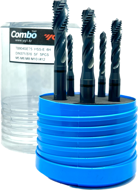 YG-1 ​HSS-E Combo Spiral Flute Tap Set