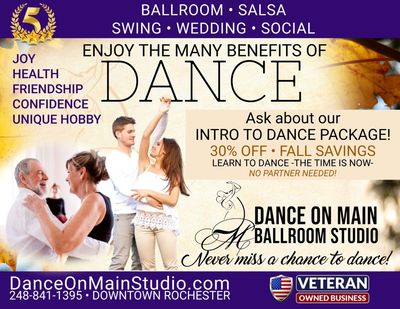 Intro-To-Dance Package! SAVE OVER 30%! Intro-To-Dance Package! SAVE OVER 30%!