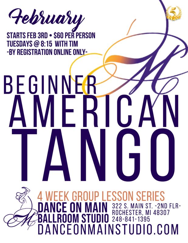 American Tango 4 Week Series-Beginner Level
