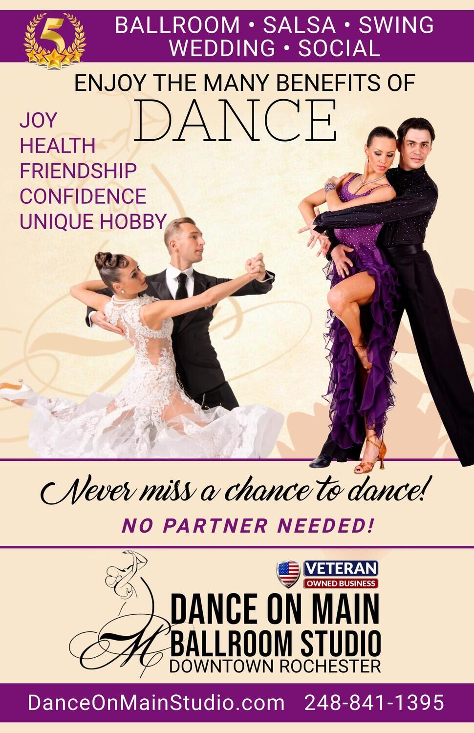 Intro-To-Dance Package! SAVE OVER 30%!