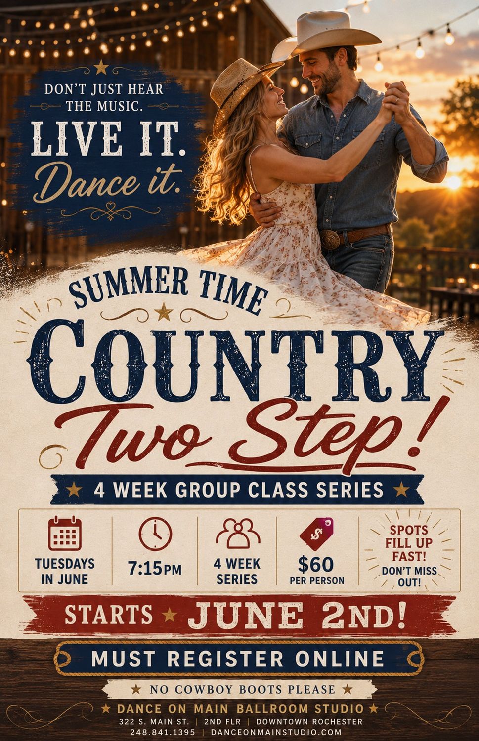 Beginning Country Two Step Series