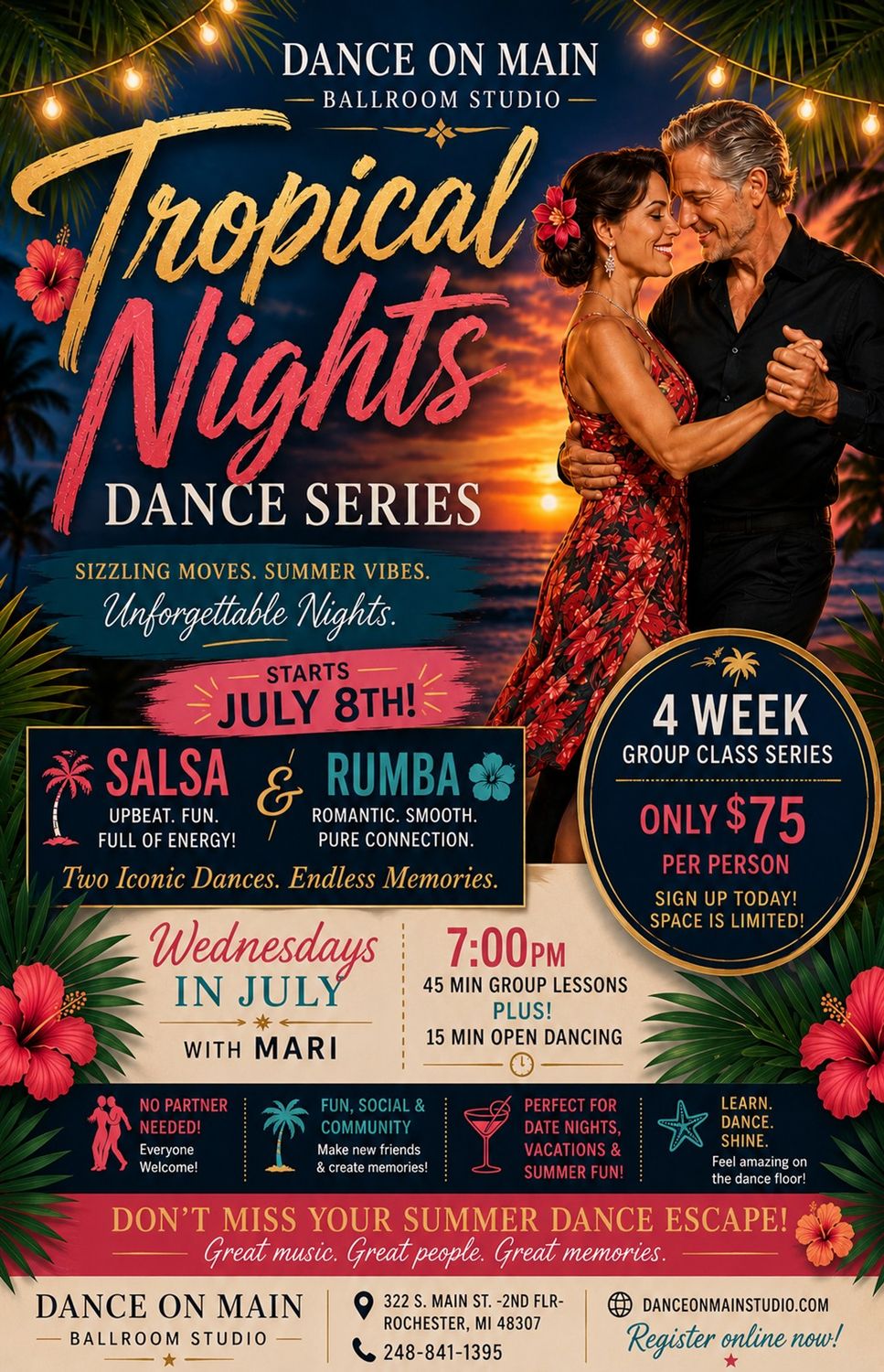 Tropical Nights Salsa Rumba Series