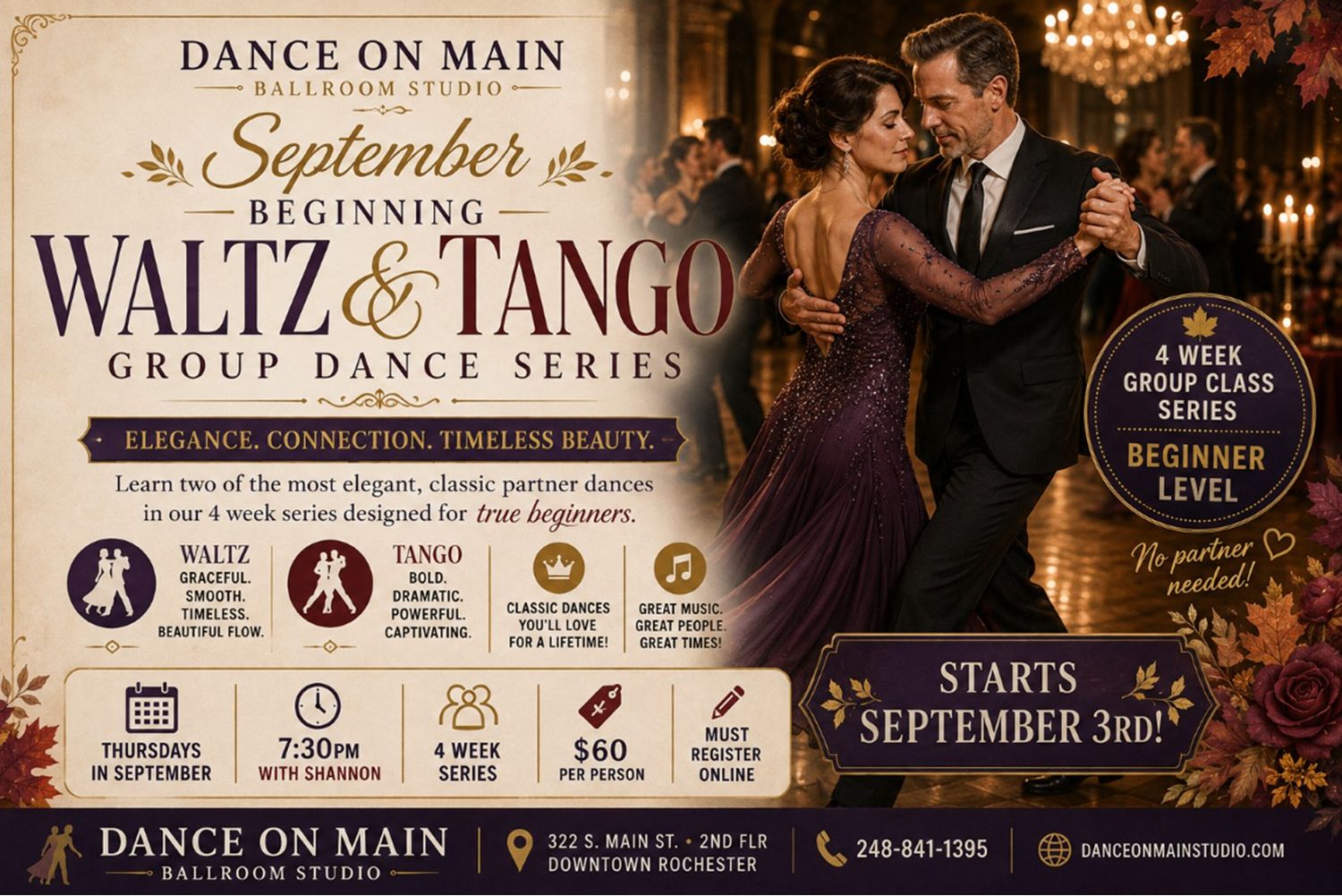 Beginner Waltz and Tango