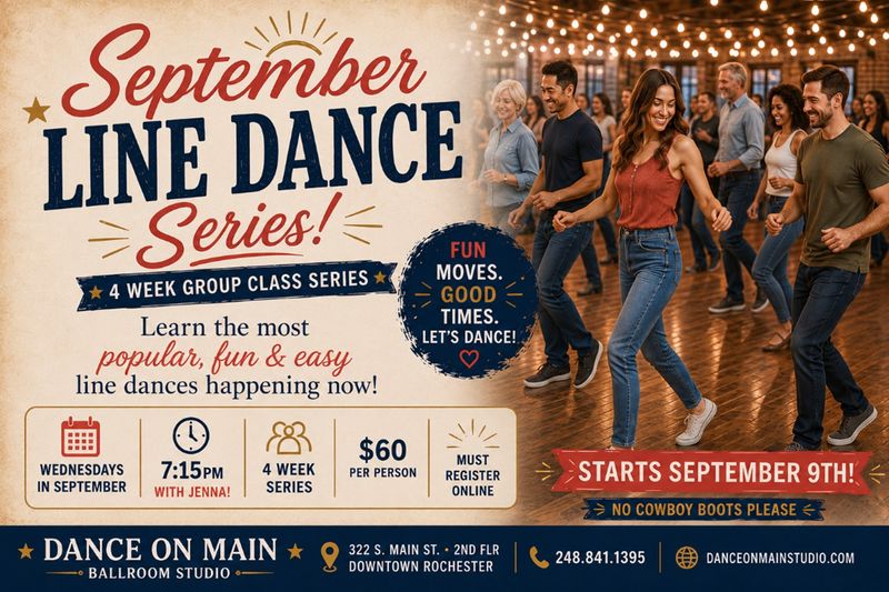SEPT Line Dance 4 Week Series
