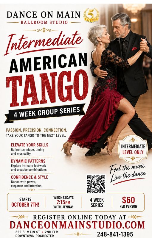 Intermediate Tango 4 wk series