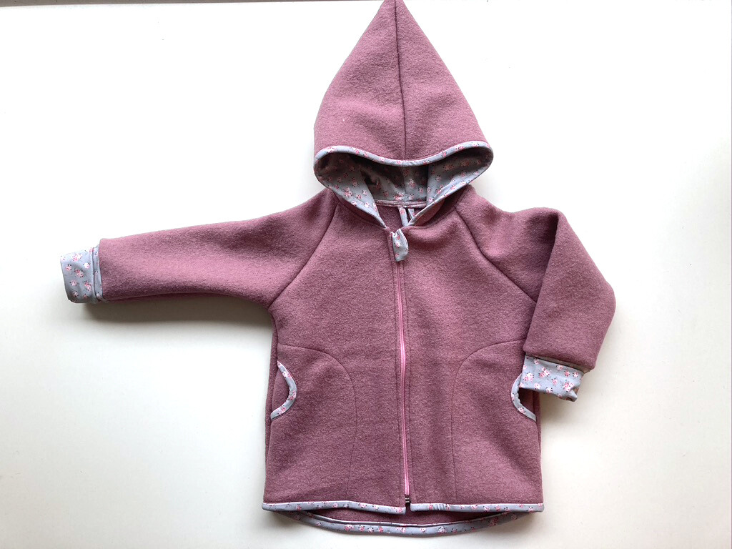 Walkjacke altrosa Walkjacke altrosa
