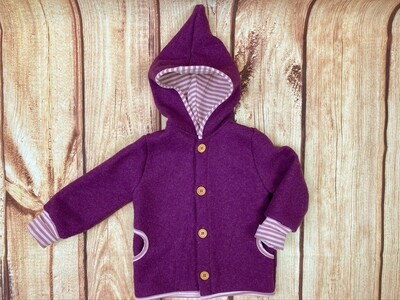 Jacke beere altrosa Streifen Jacke beere altrosa Streifen