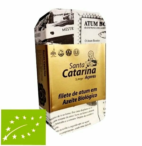 SANTA CATARINA Thunfisch-Filets in BIO-OLIVENÖL | 29,8g Protein! |