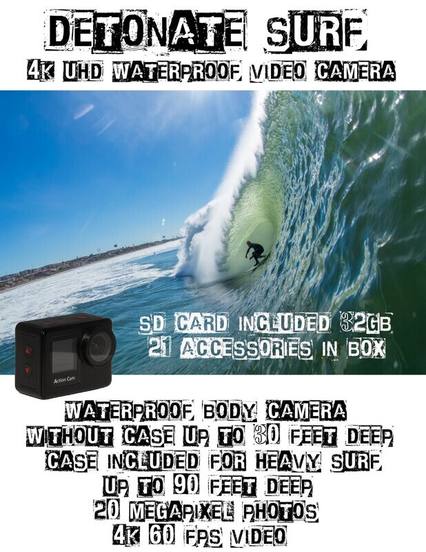 Detonate C4 Waterproof 4K UHD Camera