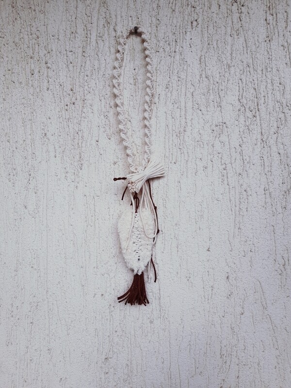 New macramé wall hanging