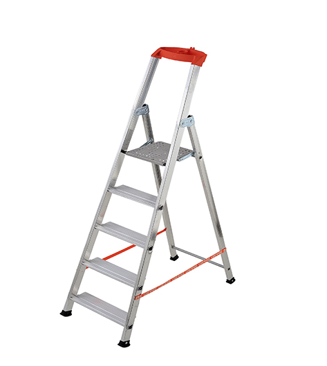 SCALA ALLUMINIO STABILA 5 GRADINI COMPRESO PEDANA   GIERRE
