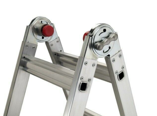 Scala in alluminio telescopica Queen 5+5 gradini - VIPscale - Ponteggi,  trabatelli e scale per uso industriale