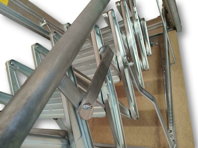 SCALA RETRATTILE IN ACCIAIO SR 100X45   SCARI PERSONALIZZABILE
