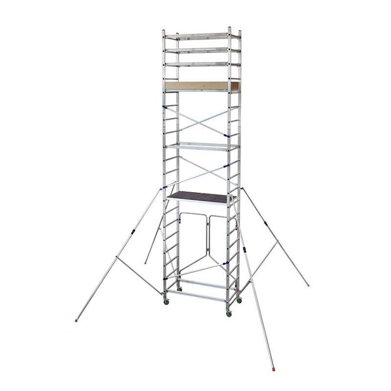 Trabattello ALTO PIEGHEVOLE base + modulo 2 + modulo 3 h. struttura fino a mt. 6,20   FACAL