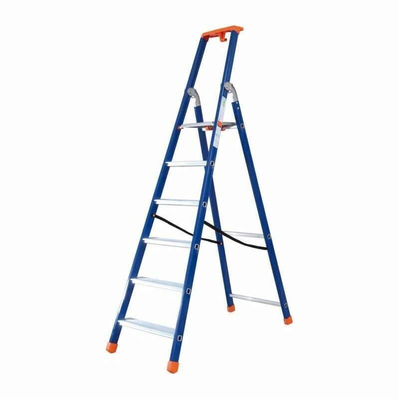 Scala in alluminio QUADRA PICTA 3 gradini compreso pedana   FACAL