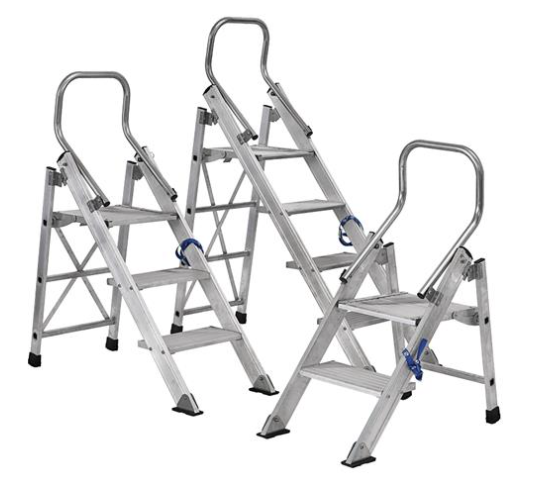 Scala pieghevole in alluminio FLAVIA 2 gradini   STP