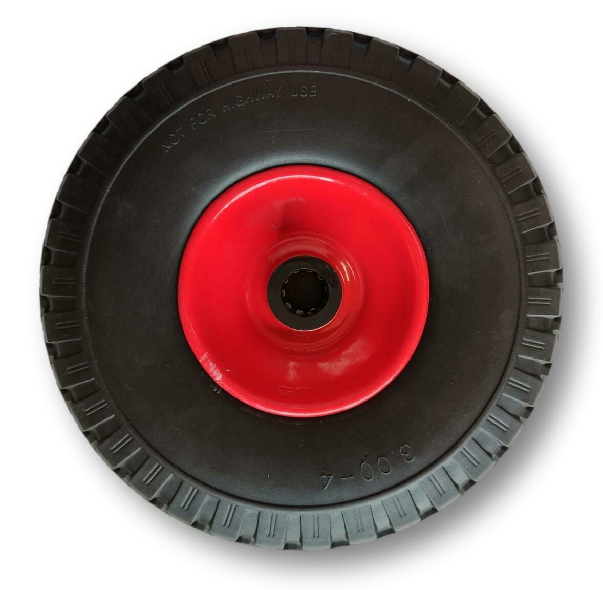 Ruota  piena &quot;SOFT&quot; diametro mm 260 lamiera  cuscinetto rulli   
