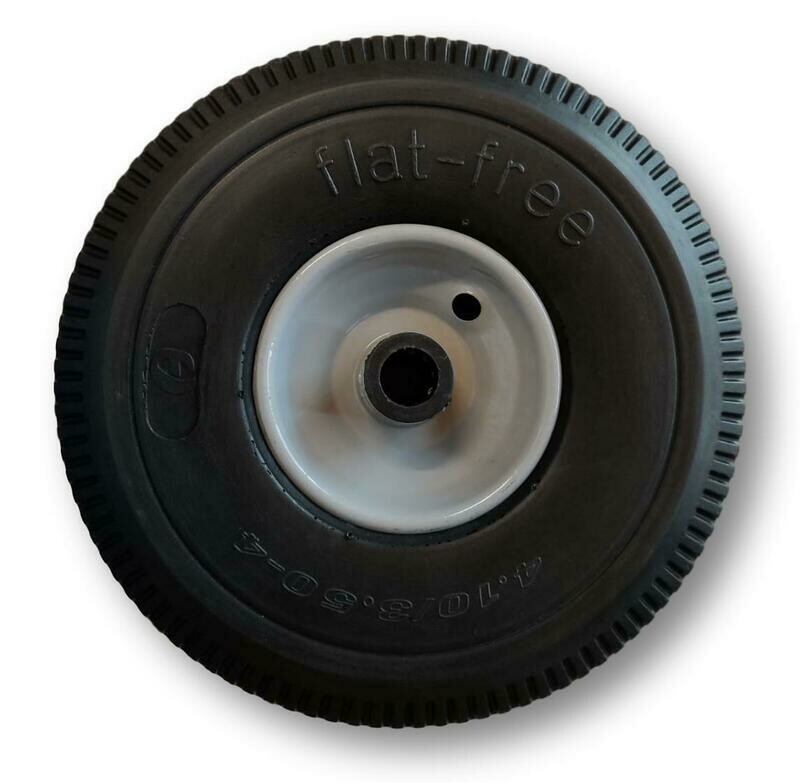 Ruota  piena &quot;SOFT&quot; diametro mm 270 lamiera  cuscinetto rulli   