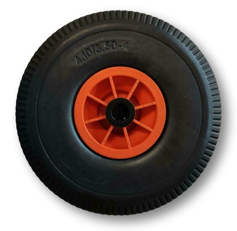Ruota piena &quot;SOFT&quot; diametro mm 270 plastica cuscinetto rulli   