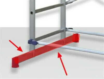 Barra stabilizzatrice c/2 piedi in gomma   FACAL