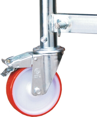 RUOTA EN NYLON  DIAMETRO mm 125  POKER   FRIGERIO