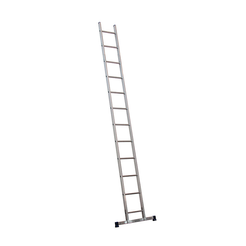 Scala in alluminio singola STILO/S FACAL 12 gradini con barra stabilizzatrice