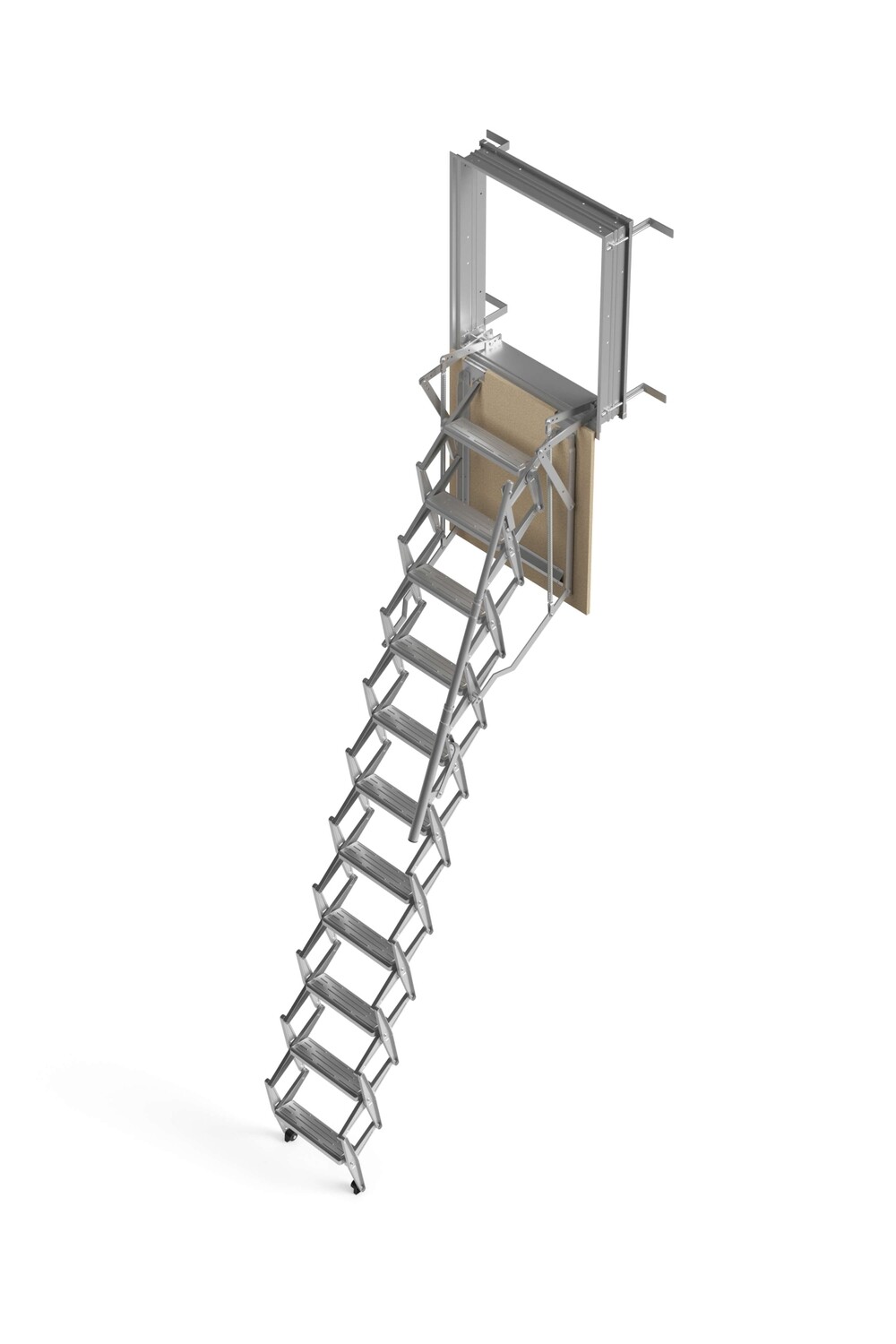 Scala retrattile a parete verticale 70x70   SCARI