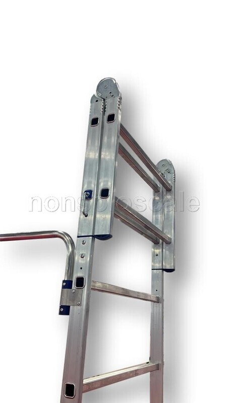 Coppia mezze spalle a 4 gradini ripiegabili a 2 per ALTO e ALTO PIEGHEVOLE Su strutture non oltre h 6,20 m
