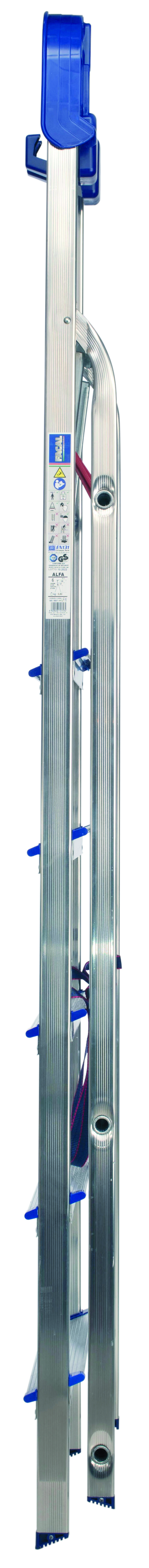 Scala Alfa Maxi Facal uso professionale paracorpo arco chiuso