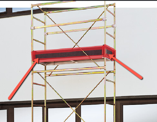 Cornice fermapiedi piano lavoro  TI     STP