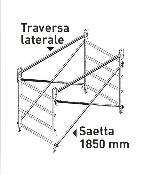 Alzata 1200 per trabattello DOGE 65   FACAL