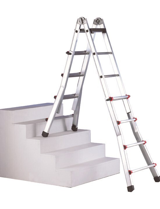 Scala alluminio telescopica 4+4 SCALISSIMA SVELT
