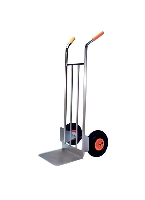 Carrello professionale in acciaio con pala allungata BOXERCARR