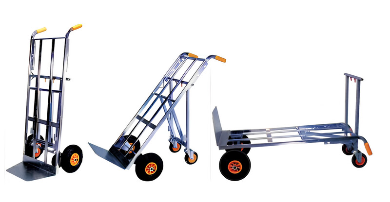Carrello professionale in acciaio 3 posizioni    BOXERCARR