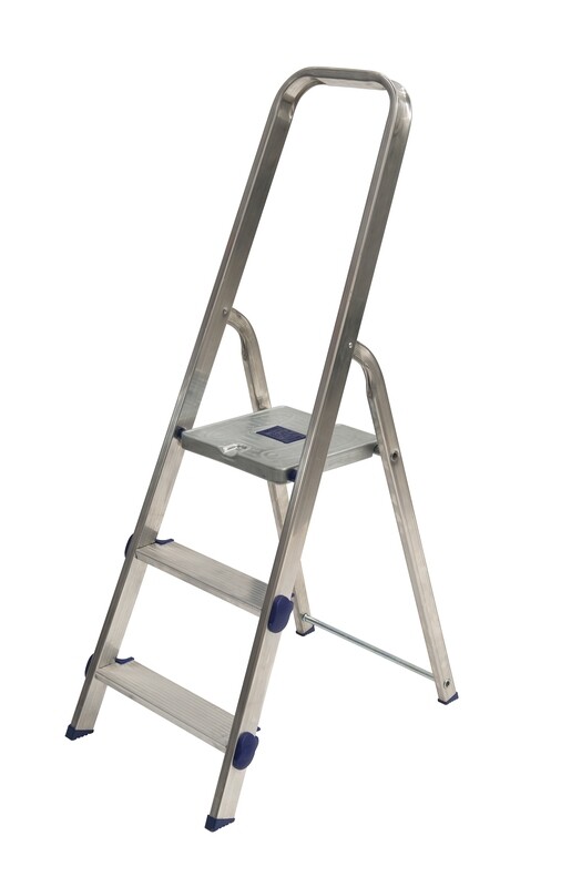 Scala alluminio GOLDEN 3 gradini compreso pedana