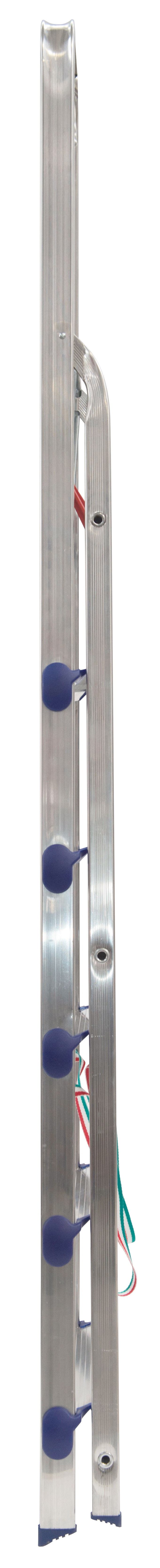 Scala Golden Facal pedana acciaio 50 nervature paracorpo arco chiuso