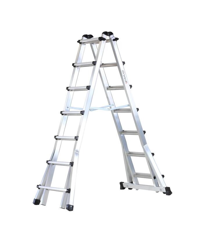 Scala alluminio telescopica 7+7 BRAVISSIMA SVELT