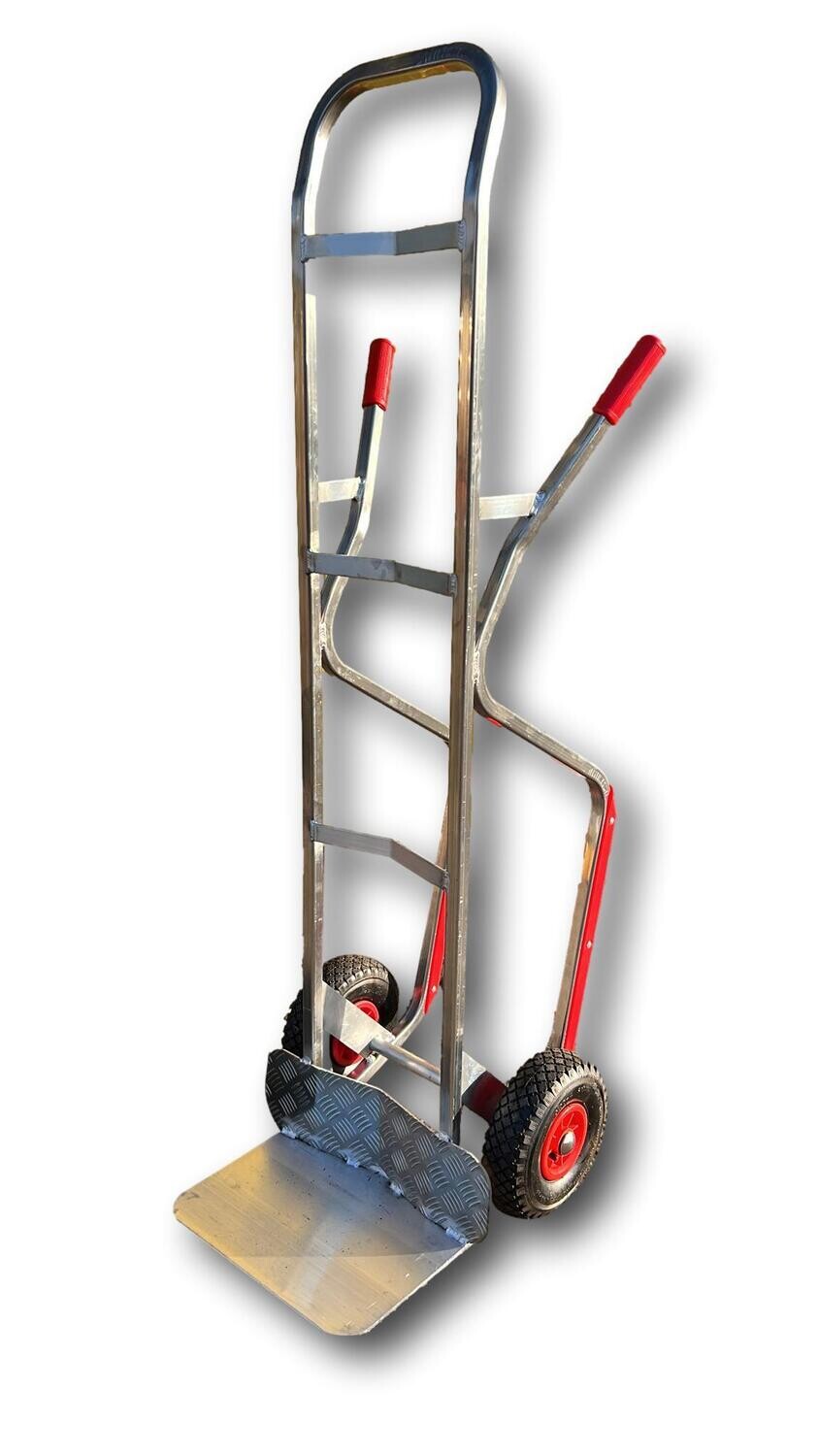 Carrello professionale in alluminio con spalla allungata con slitte   STP