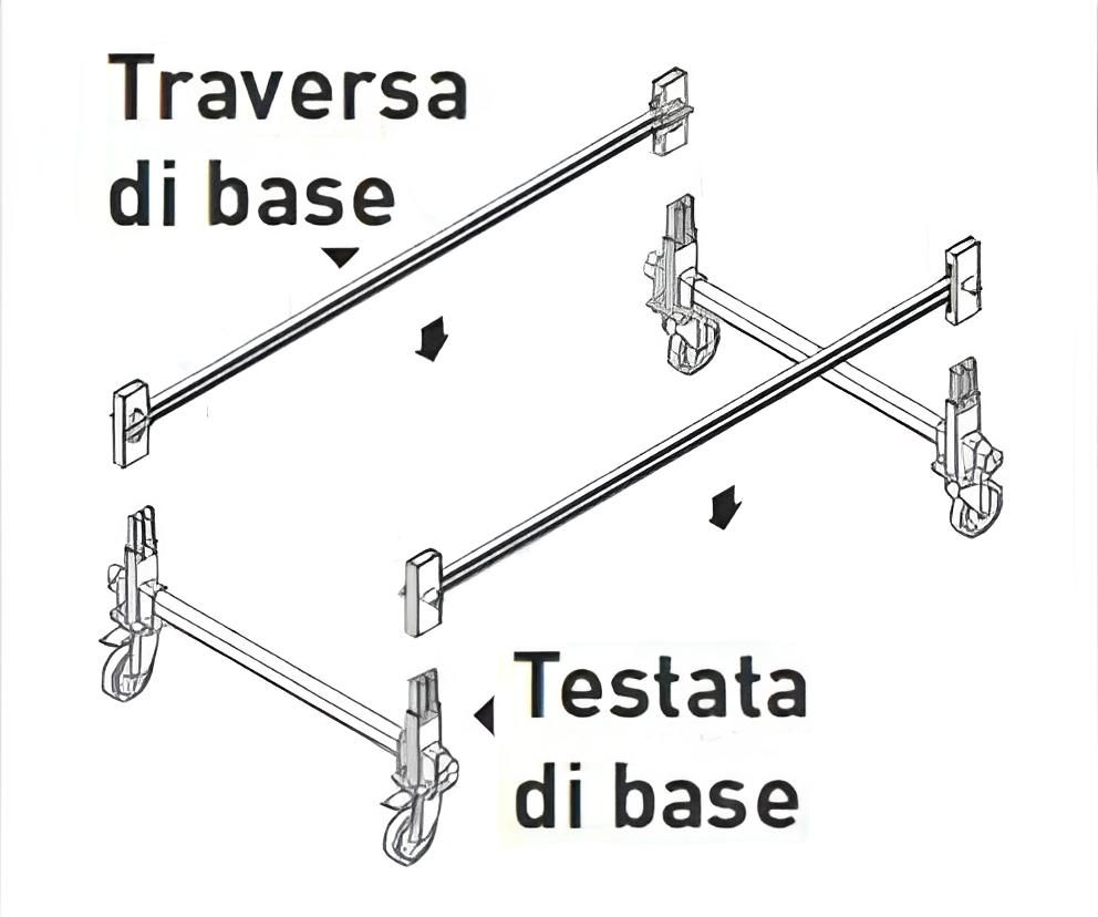 Base completa per trabattello DOGE 65   FACAL