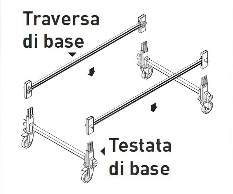 Base completa per trabattello DOGE 65   FACAL