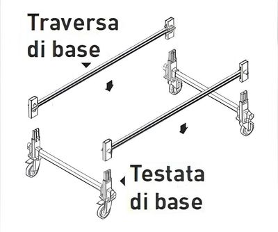 Base completa per trabattello DOGE 65   FACAL