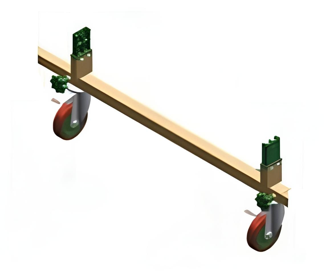 Testata di base con ruote ALUMITO FACAL