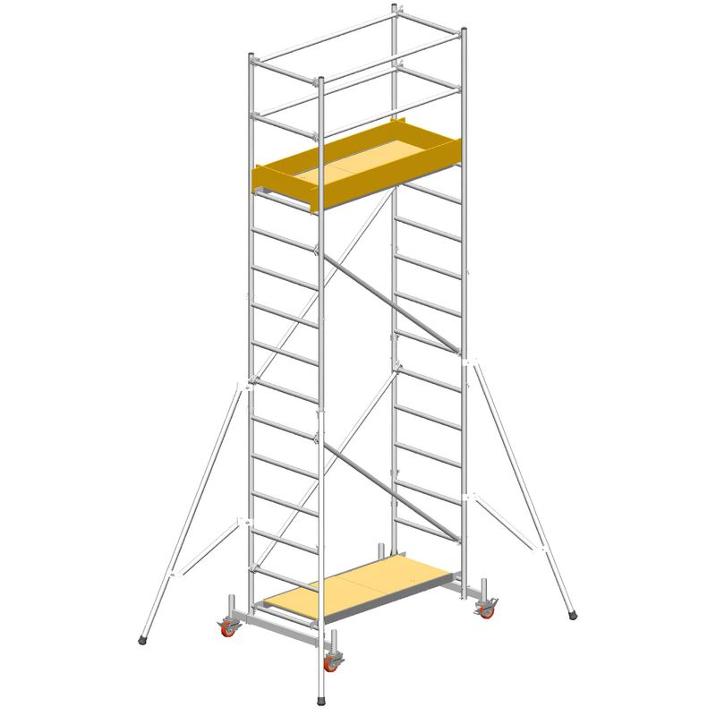 Trabattello professionale  MILLENIUM “S“ EN1004 H 4,71 SVELT