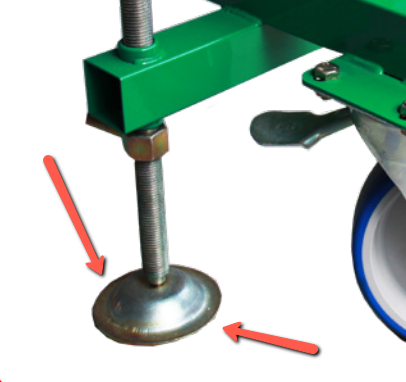 Cappellotto per livellatore trabattello  SVELT